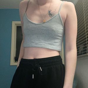 Brandy Melville Small Gray Tank top